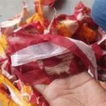 cotton waste colour chindi