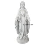 madonna notre dame garden statue