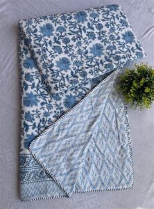 Printed Cotton Dohar Quilt 1 printed cotton dohar quilt