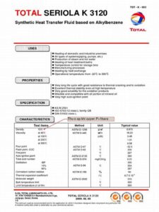 total seriola transfer oil