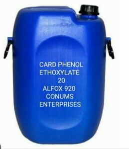20 mole card phenol ethoxylate