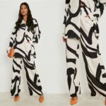 fashion trend two piece shirt and pant women co ord set