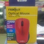 frontech jill optical mouse red color