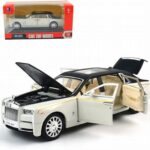 rolls royce phantom model toy car pull back toy diecast cars for kids