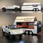 tesla cybertruck metal die cast zinc alloy cyber truck toy
