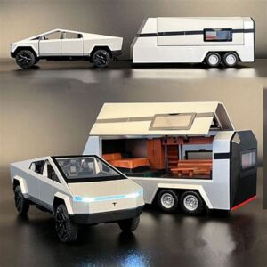 Tesla Cybertruck Metal Die Cast Zinc Alloy Cyber Truck Toy 1 tesla cybertruck metal die cast zinc alloy cyber truck toy
