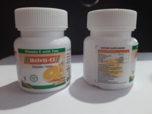 vitamin c with zinc chewable tablet