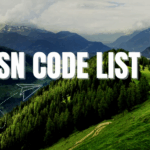 hsn code list