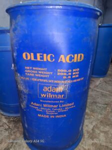 oleic acid 75 200 kg drum adani