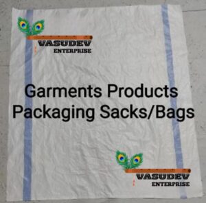 pp woven garments products packaging sacks bags