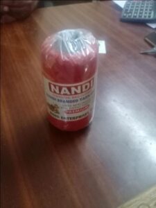 nandi 1000m red pp yarn